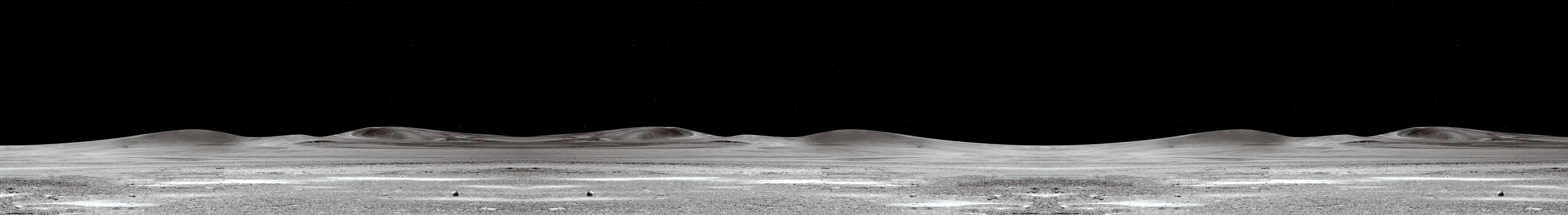 Moon Surface Panorama